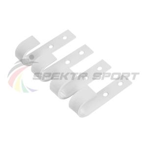 Купить Крюки подвесные (к-кт. 4 шт) для турника белые в Уссурийске 