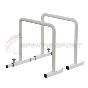 Купить Брусья напольные хайлетсы Spektr Sport цв. белый в Уссурийске 