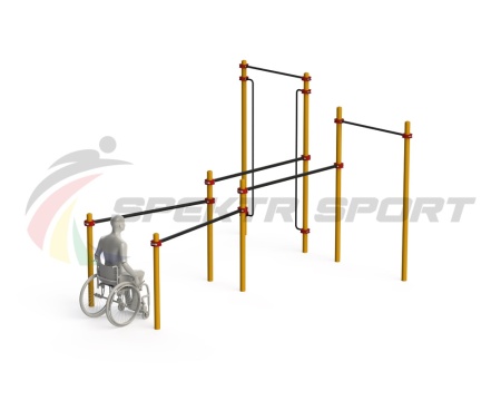 Купить Спортивный комплекс для инвалидов-колясочников WRK-D19_76mm в Уссурийске 
