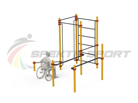 Купить Спортивный комплекс для инвалидов-колясочников WRK-D18_76mm в Уссурийске 